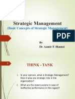 Strategic Management, 2021 - Week 02 (CH 1)