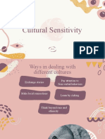 Cultural Sensitivity