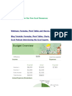 Household Monthly Budget1