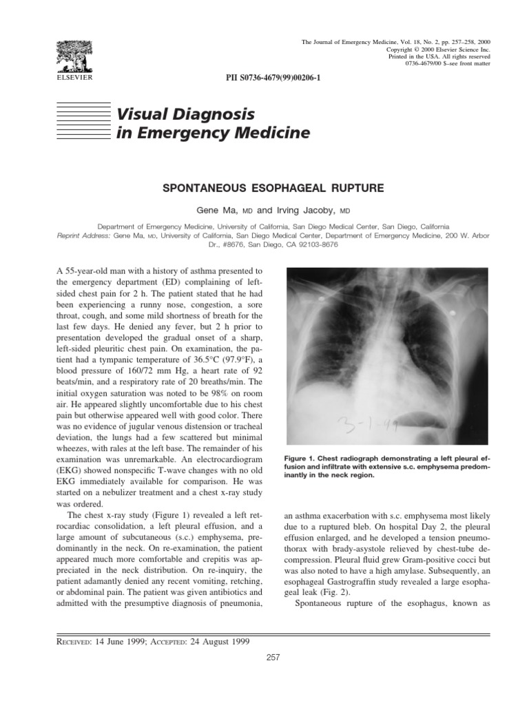 Visual Diagnosis in Emergency Medicine PDF Clinical Medicine