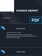 Science Report