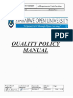 Quality Policy Manual