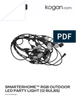 Smarterhome™ RGB Outdoor Led Party Light (12 Bulbs) - V2