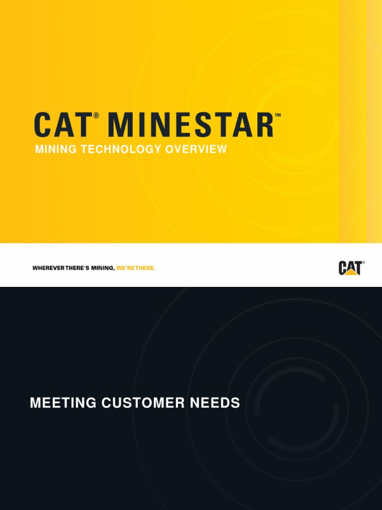Cat MineStar General | PDF