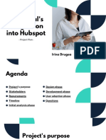 Project Plan Irina Drugea