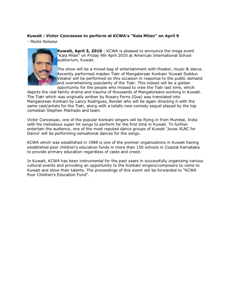 Victors Profile | PDF | Performing Arts | Entertainment (General)
