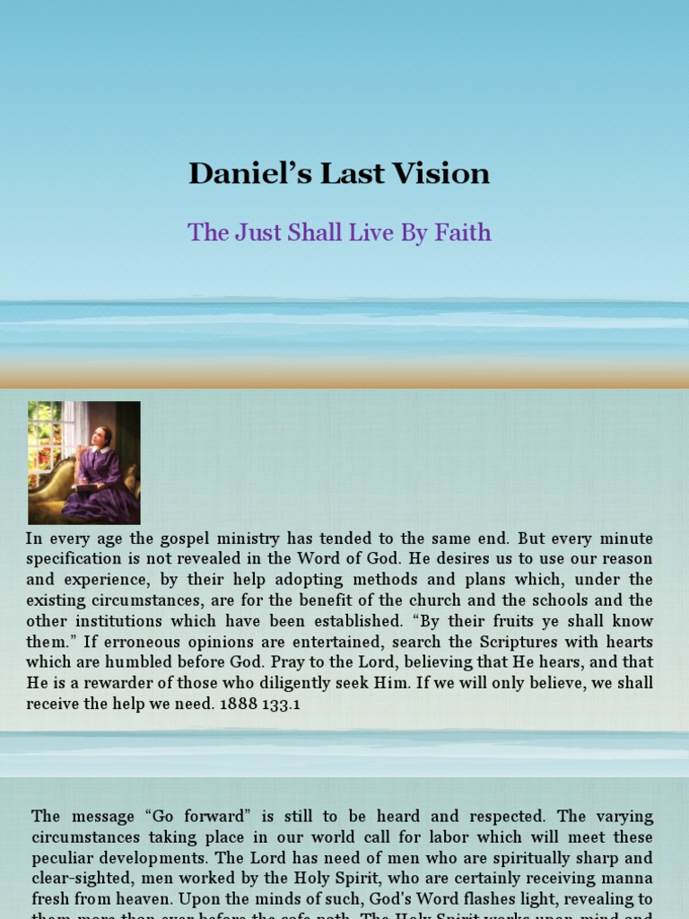 The Just Shall Live By Faith Scripture