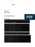 Ica B1 13 DBMS Assignment - No.8