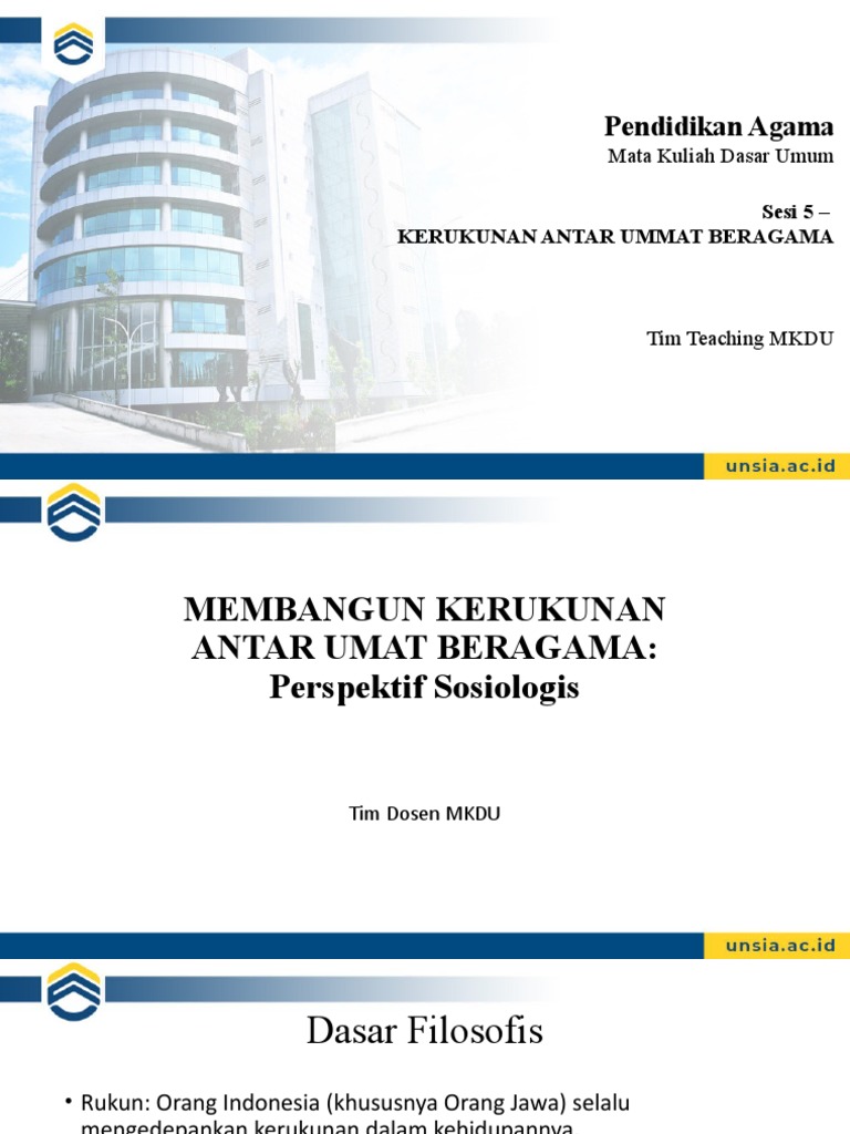 Meningkatkan Kerukunan Antar Umat Beragama di Sidamukti