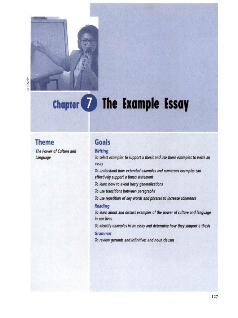 The Example Essay | PDF