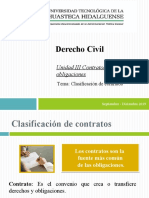 Clasificacion de Contratos