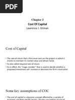 Cost of Capital