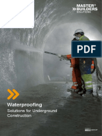 Waterproofing Solutions For Underground Construction