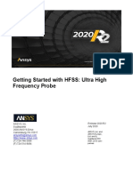 HFSS Ultra High Frequency Probe