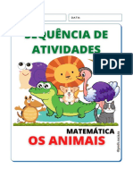 Os Animais Matemática