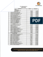 Lista de Precios CONTEGRAL Octubre 14 de 2022