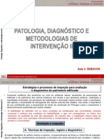 Inspeção e diagnóstico de edifícios para reabilitação