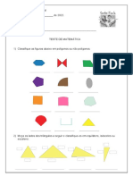 TESTE de Matemática 4 BI