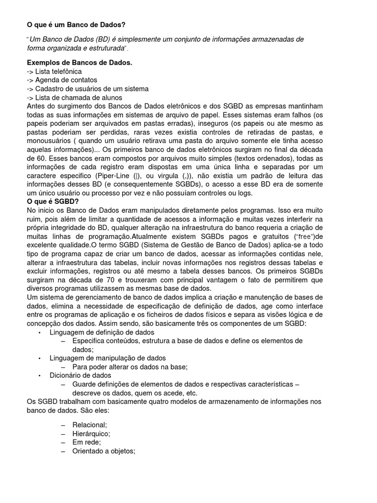QUERY EM BANCOS DE DADOS GUIA R PIDO E PR TICO visual data 6