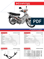 Catálogo de peças para moto X050PH10