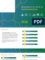 Desempenho Setor Telecom 2T22