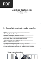 1.1 Welding Technology - Introduction 2022