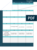 Lined Spreadsheet Class Full Size Calendar 2022
