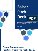 Raiser - Pitch Deck