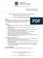 Proiecte de Cercetare Doctorala - Pachet Informatii - 20.09.2021 S 29.09.2021