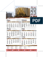 Calendario de Bolsillo - Parte Frontal