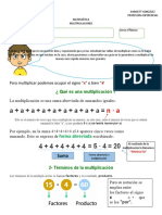 guia multiplicacion 6TO