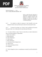 001- PROJ. DE INDICAÇÃO- EXAMES CLÍNICOS EM ALUNOS DA REDE MUNICIPAL