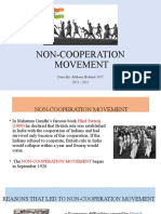 Non - Cooperation Movement - Afsheen 10c
