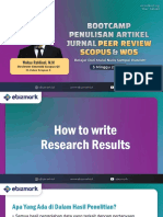 ARDAY 2 Day 3 - 2 - How To Write Research Results