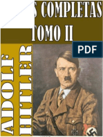 Obras Completas, Tomo II (Adolf Hitler)