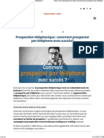 Prospection Téléphonique Comment Prospecter Par Téléphone