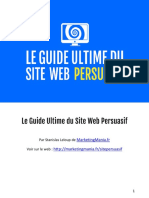 Le Guide Ultime du Site Web Persuasif - marketingmania.fr