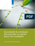 Ejecutando la estrategia: recorriendo el camino hacia los resultados