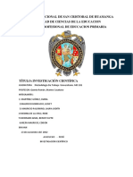 Investigacion Cientifica