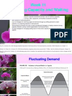 Week 11 Manging Demand and Capacity