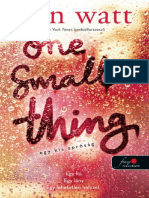 Erin Watt - One Small Thing - Egy Kis Apróság
