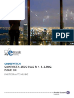 Omnivista 2500 Nms R 4.1.2.R02 - Issue 04 DT00CTE111