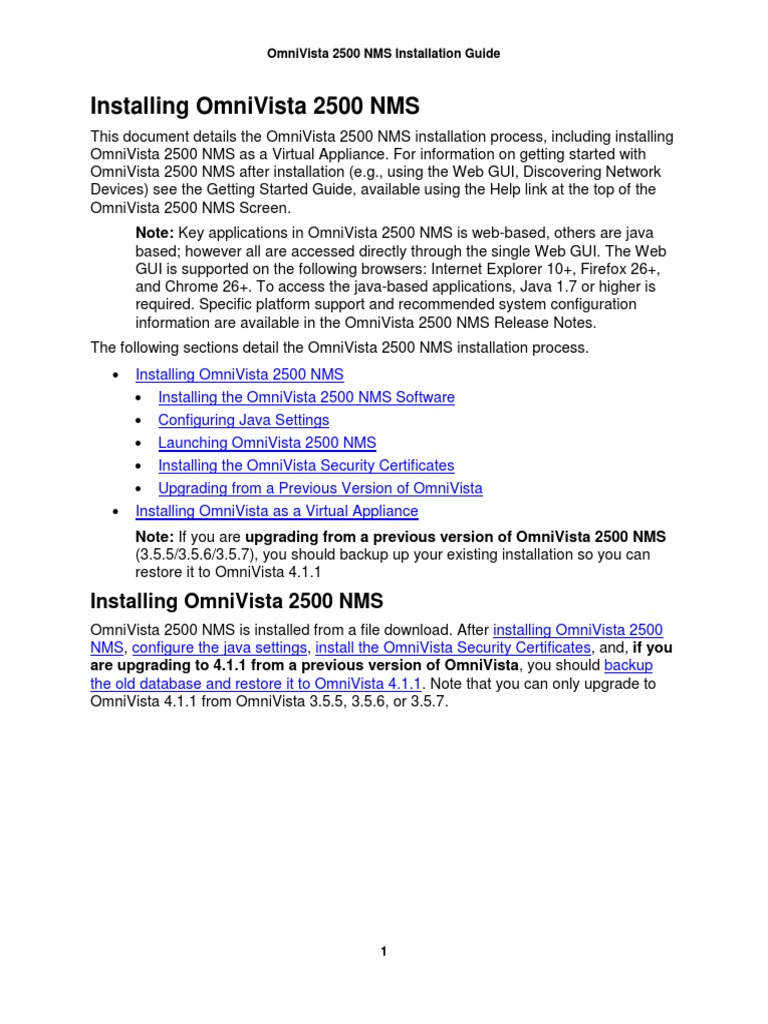 OV Installation Guide | PDF