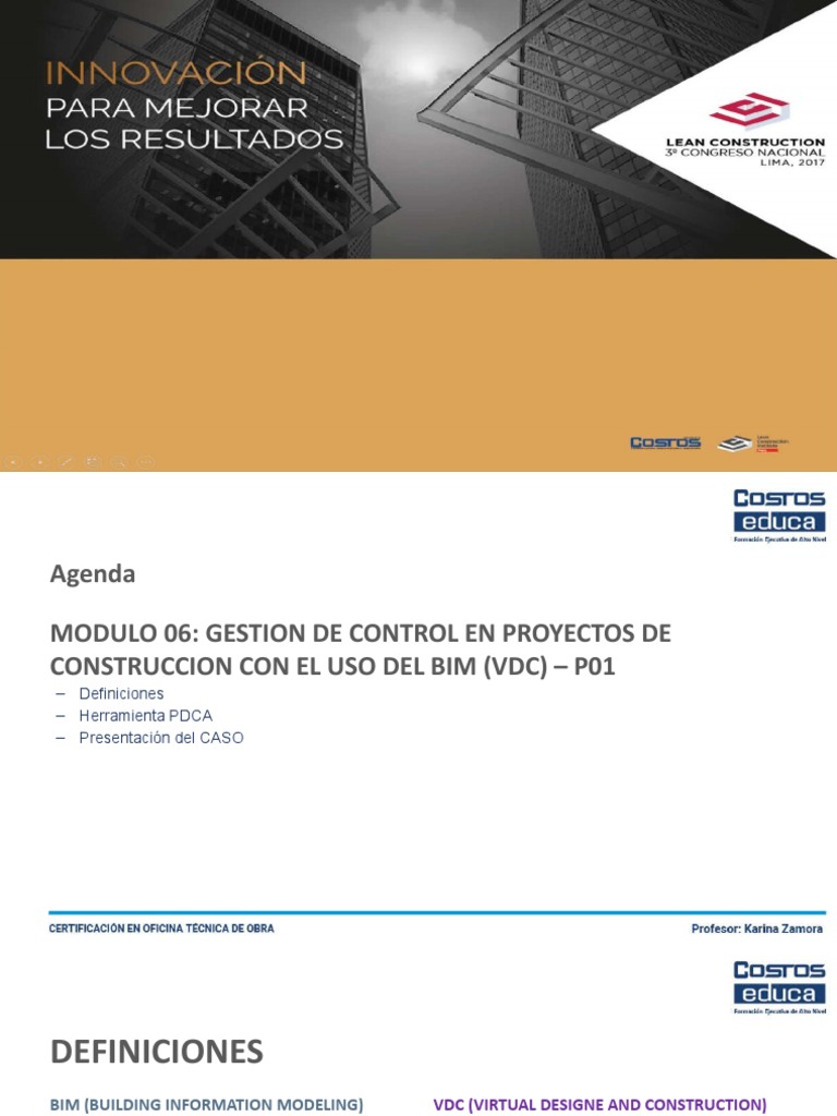 Control de Proyectos de Construcción con BIM | PDF | Modelado de ...