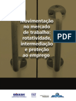 Movimentação No Mercado de Trabalho - Rotatividade Termediação e Proteção Ao Emprego