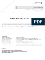 TC1942en-Ed07 ReleaseNote For 8242 Dect Handset