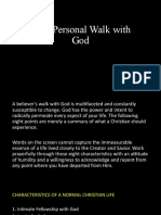 Walking With GOD
