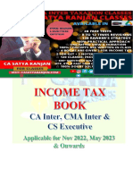 @CACell CA Inter Amended INCOME TAX BOOK For Nov22