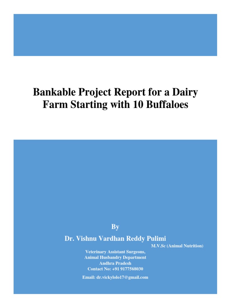 CATTLE FEED PROJECT REPORT PDF visual data 8