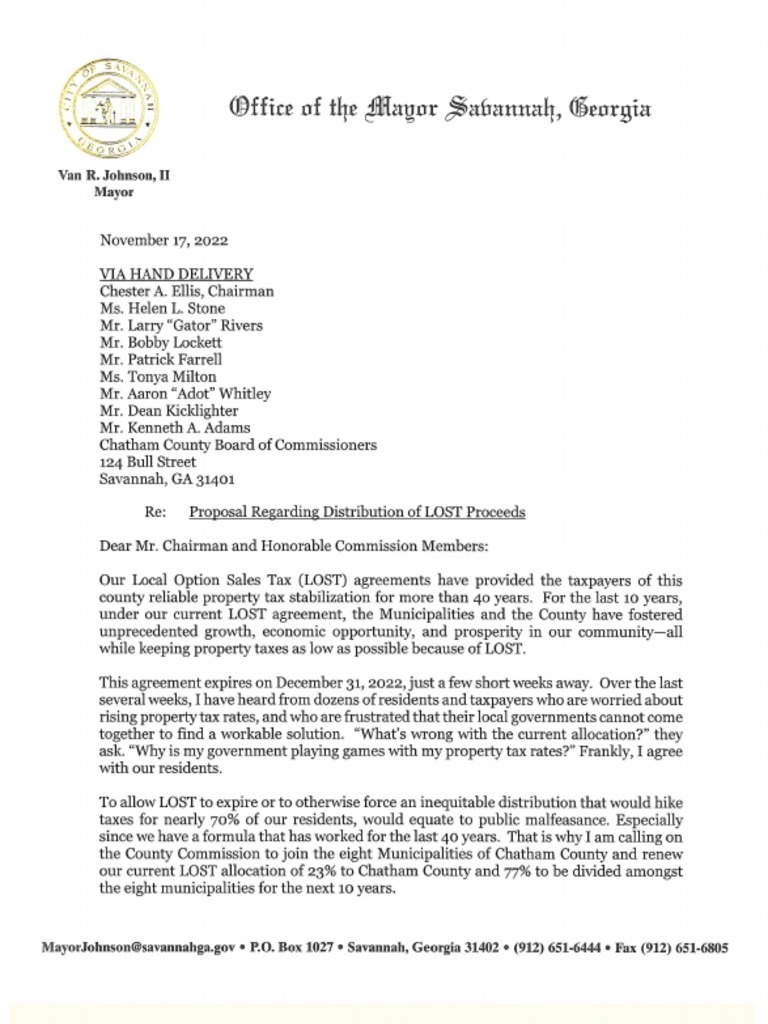 LOST Distrubution Mayors Joint Letter of Support PDF